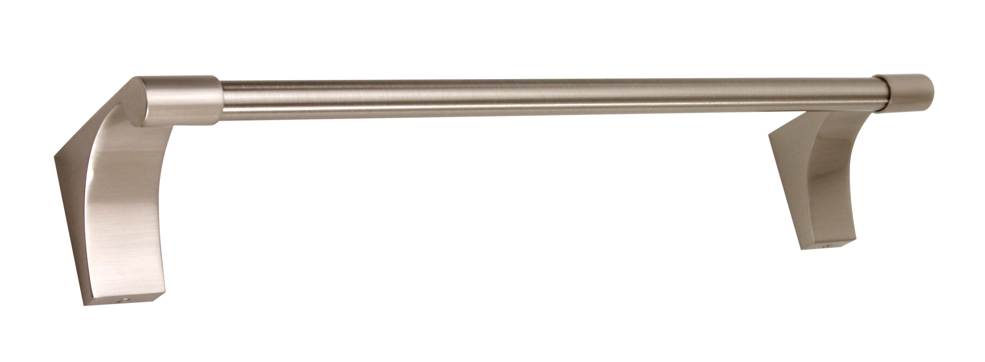 Photos - Towel Holder Luna Alno A6820-12  12 Inch Wide Towel Bar Satin Nickel Bathroom Hardware and Accessories Bathroom Hardware Towel Bars A6820 