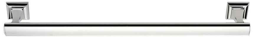 Photos - Towel Holder MANHATTAN Alno A7420-24  24 Inch Wide Single Towel Bar Polished Chrome Bathroom Hardware and Accessories Bathroom Hardware To 