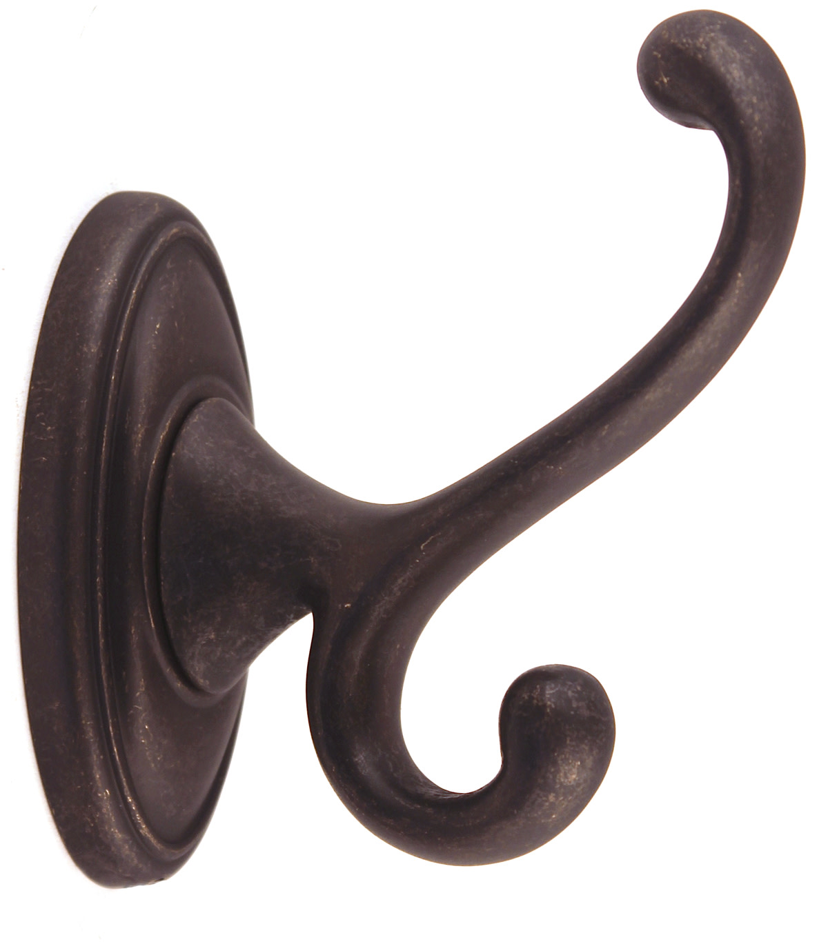 Photos - Towel Holder SOLID Alno A8099 Classic 1-3/4"W Traditional Scroll Double Prong Single Wall Mount  Brass Bath Robe Towel Hook Barcelona Bath 