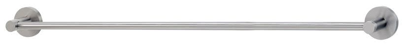 Photos - Towel Holder Wide Alno A8320-30 Contemporary I - 30"  Solid Brass Bathroom Single Rod Towel Bar Satin Nickel Bathroom Hardware and Accesso 