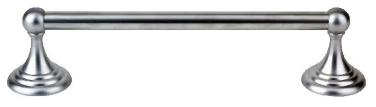 Photos - Towel Holder Embassy Alno A9020-12  Series 12 Inch Wide Towel Bar Satin Nickel Bathroom Hardware and Accessories Bathroom Hardware Towel B 