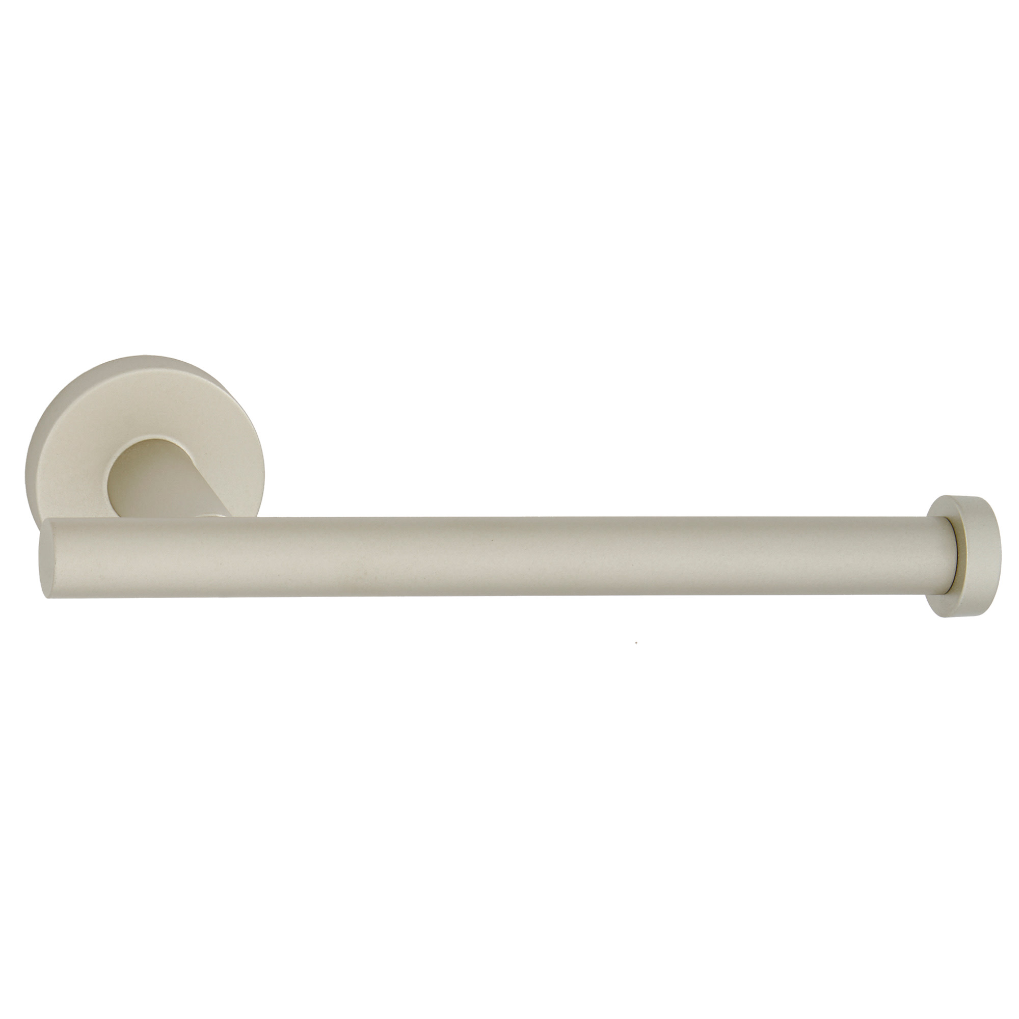Alno A9366R-SMOOTH Vita Bella Modern Smooth Bar Right Side Slide On Toilet Paper Holder Matte Nickel Bathroom Hardware and Accessories Bathroom