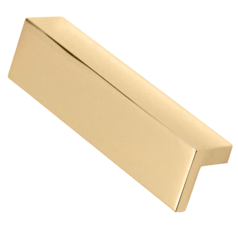 Photos - Furniture Hardware TAB Alno A960-3  3-1/2" Long Solid Brass Surface Flush Mount Cabinet Pull / Drawer Pull Unlacquered Brass Cabinet Hardware Pu 