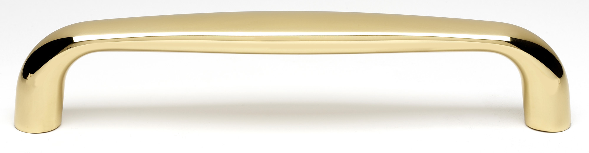 Photos - Furniture Hardware Modern Alno D113-AP  Industrial 10" Center to Center 11" Long Brass Appliance Handle Appliance Pull Polished Brass Cabinet Ha 