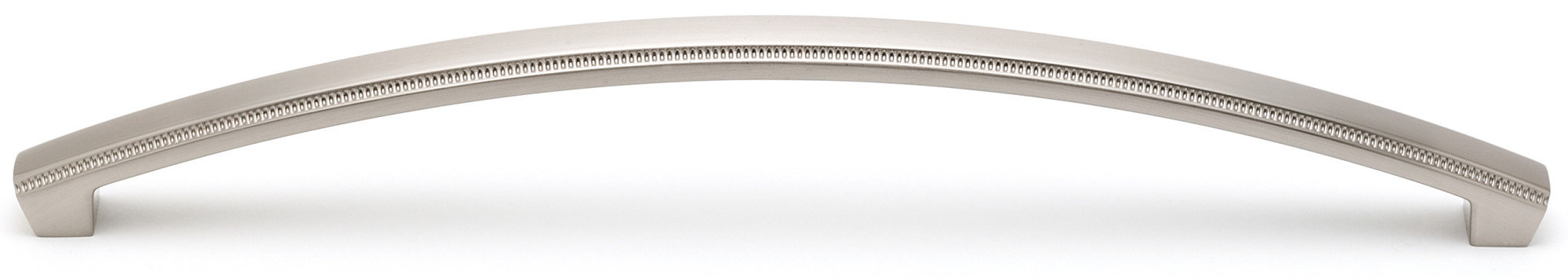 Photos - Furniture Hardware Regal Alno D240-10  Contemporary 10" Center to Center 10-3/4" Long Brass Appliance Handle Appliance Pull Satin Nickel Cabinet 