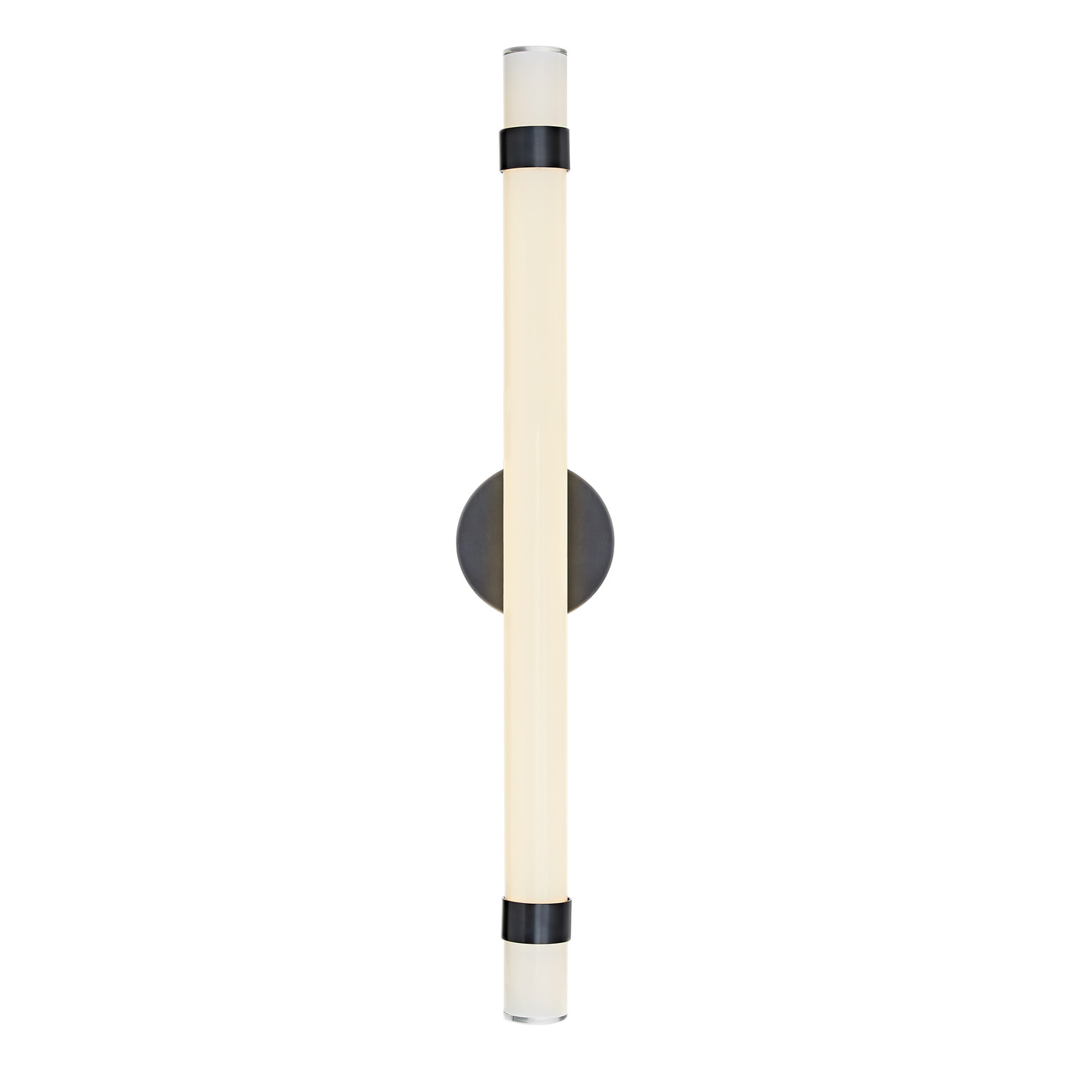 Photos - Chandelier / Lamp Madison Alora Lighting WV324230GO-UNV 30" Wide 3000K LED Bath Bar Urban Bronze / Glossy Opal Indoor Lighting Bathroom Fixtur