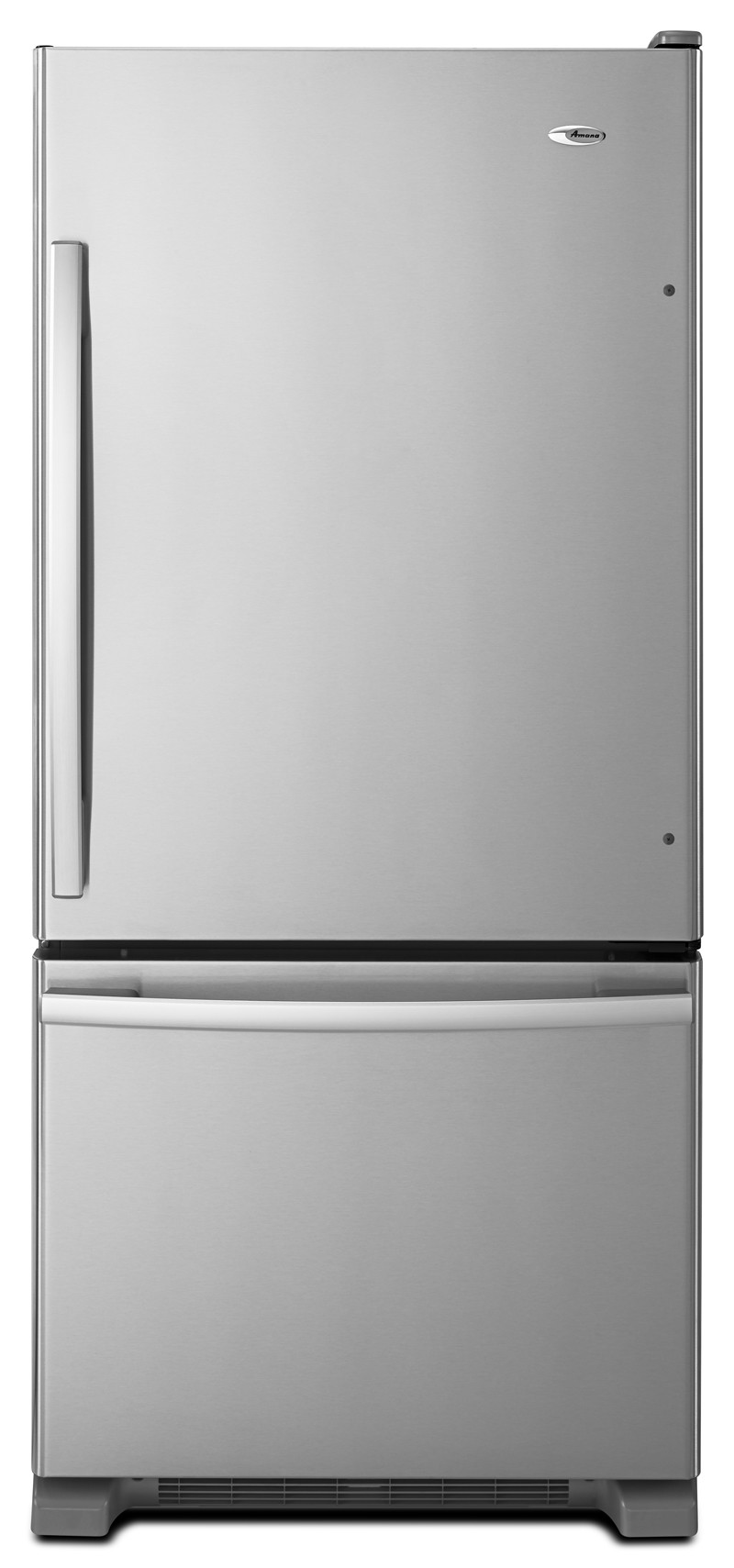 Photos - Fridge Amana ABB1924BR 30 Inch Wide 18.7 Cu. Ft. Bottom Mount Refrigerator with Adjustable Door Bins Stainless Steel Refrigeration 