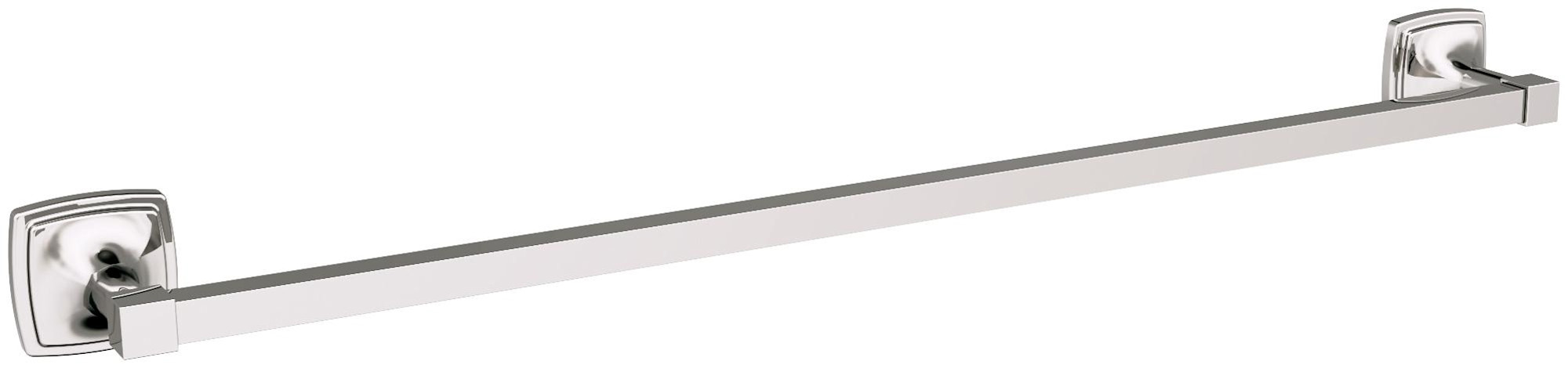 Photos - Towel Holder NICKEL Amerock BH36094 Stature 26-1/4" Towel Bar Polished Bathroom Hardware and Accessories Bathroom Hardware Towel Bars BH3