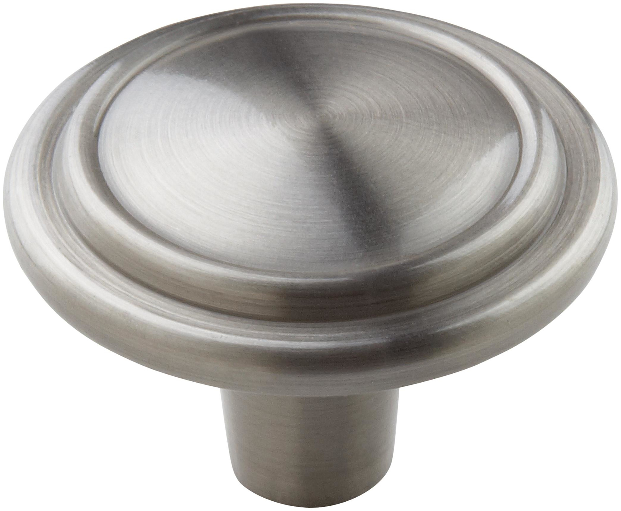 Photos - Furniture Hardware Amerock BP29113 Hatfield 1-1/4 Inch Mushroom Cabinet Knob Satin Nickel Cabinet Hardware Knobs Mushroom BP29113G10