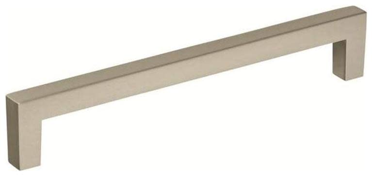 Photos - Furniture Hardware Monument Amerock BP36572  6-5/16 Inch Center to Center Handle Cabinet Pull Satin Nickel Cabinet Hardware Pulls Handle BP36572 