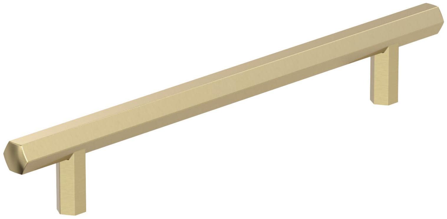 Photos - Furniture Hardware Caliber Amerock BP36875  6-5/16 Inch Center to Center Bar Cabinet Pull Golden Champagne Cabinet Hardware Pulls Bar BP36875BBZ 