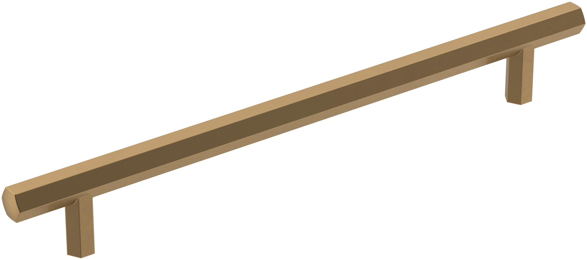 Photos - Furniture Hardware Caliber Amerock BP36876  7-9/16 Inch Center to Center Bar Cabinet Pull Champagne Bronze Cabinet Hardware Pulls Bar BP36876CZ 