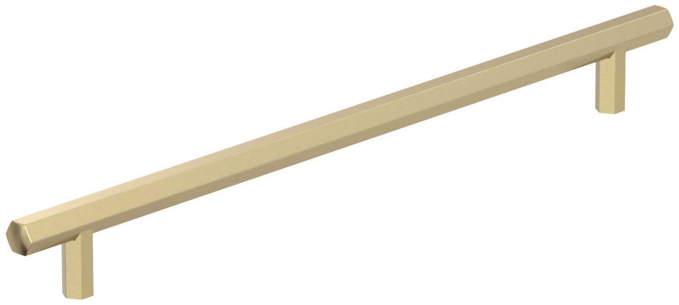 Photos - Furniture Hardware Caliber Amerock BP36877  10-1/16 Inch Center to Center Bar Cabinet Pull Golden Champagne Cabinet Hardware Pulls Bar BP36877BB 
