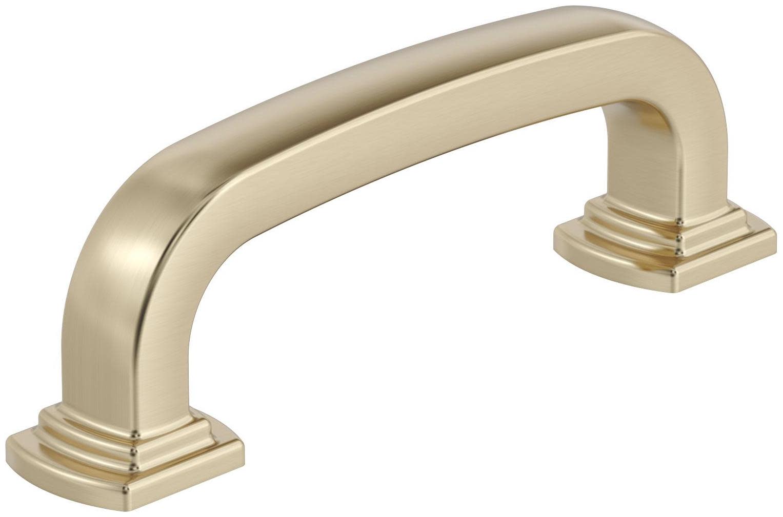 Photos - Furniture Hardware Amerock BP36897 Surpass 3 Inch Center to Center Handle Cabinet Pull Golden Champagne Cabinet Hardware Pulls Handle BP36897BB