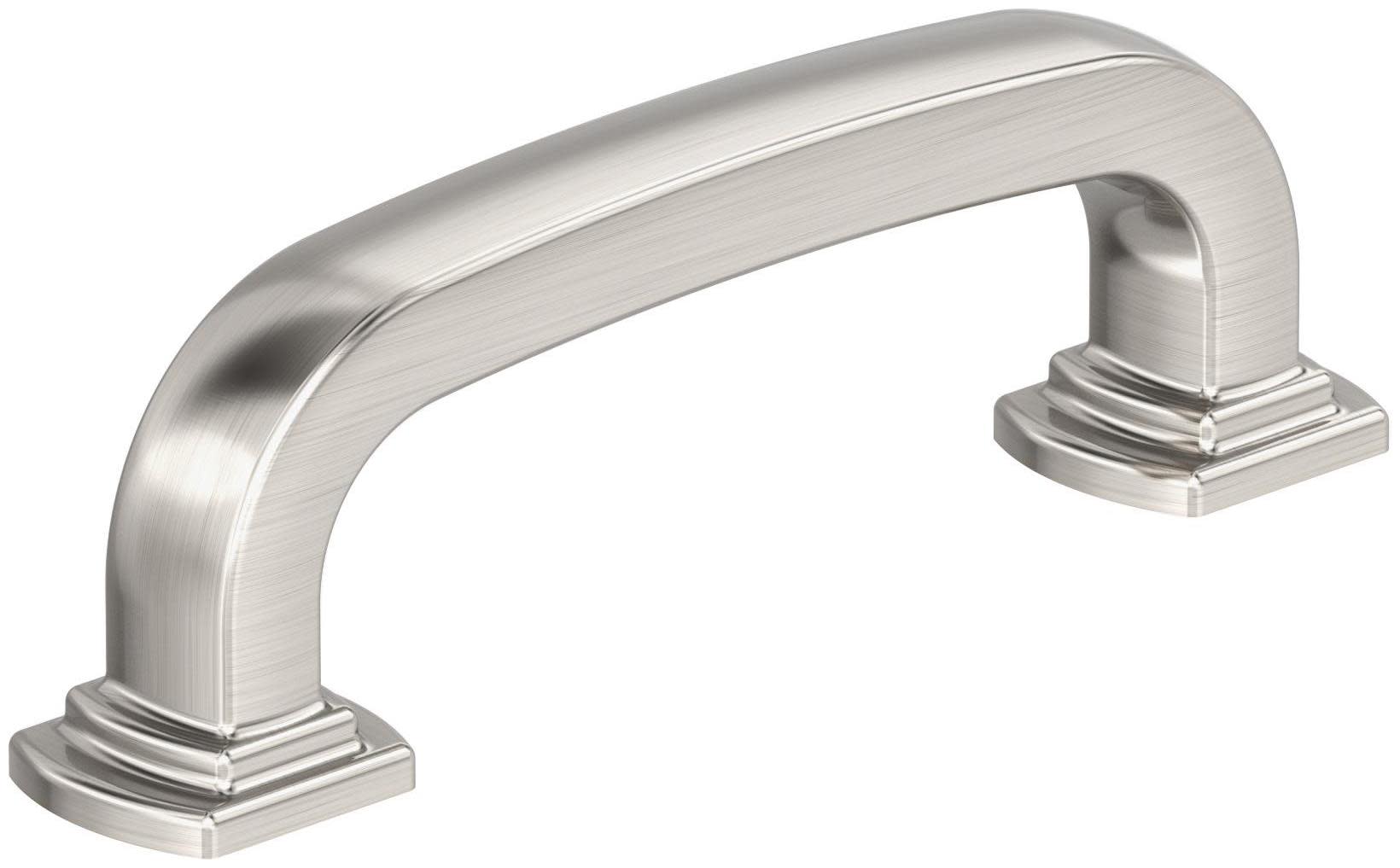 Photos - Furniture Hardware Miseno Amerock BP36897 Surpass 3 Inch Center to Center Handle Cabinet Pull Satin Nickel Cabinet Hardware Pulls Handle BP36897G10 