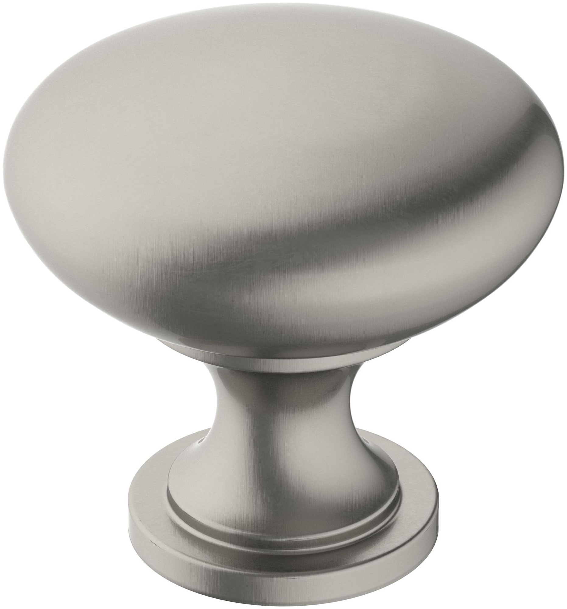 Photos - Furniture Hardware ERA Amerock BP36907  1-1/4 Inch Mushroom Cabinet Knob Satin Nickel Cabinet Hardware Knobs Mushroom BP36907G10 