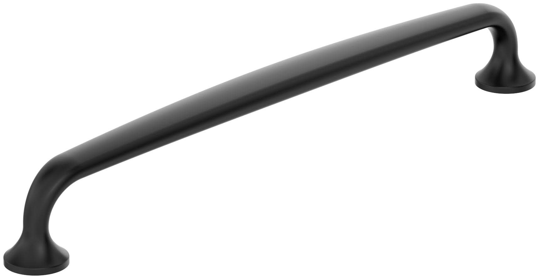 Photos - Furniture Hardware Amerock BP36987 Renown 8-13/16 Inch Center to Center Handle Cabinet Pull Matte Black Cabinet Hardware Pulls Handle BP36987FB