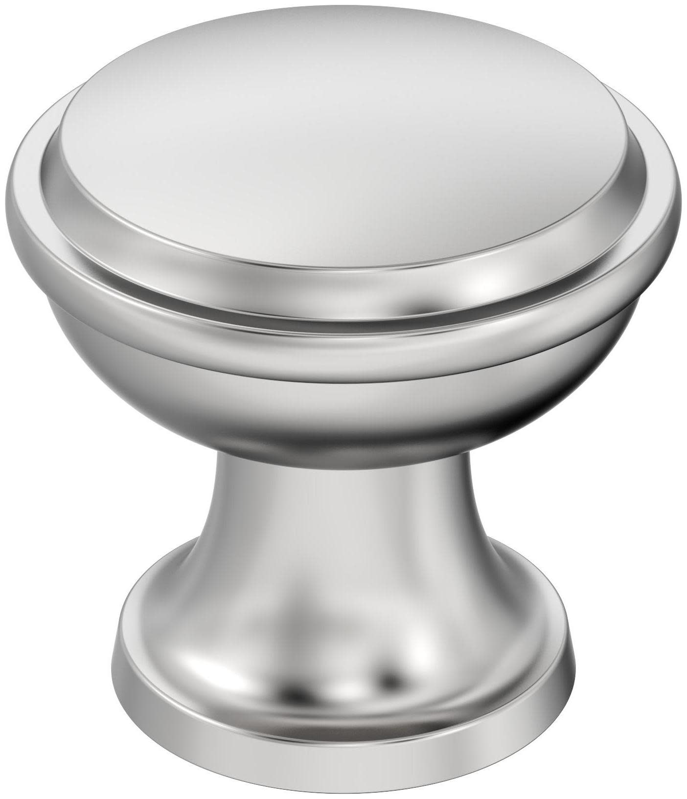 Photos - Furniture Hardware Inch Amerock BP53718 Westerly 1-3/16  Mushroom Cabinet Knob Polished Chrome Cabinet Hardware Knobs Mushroom BP5371826 