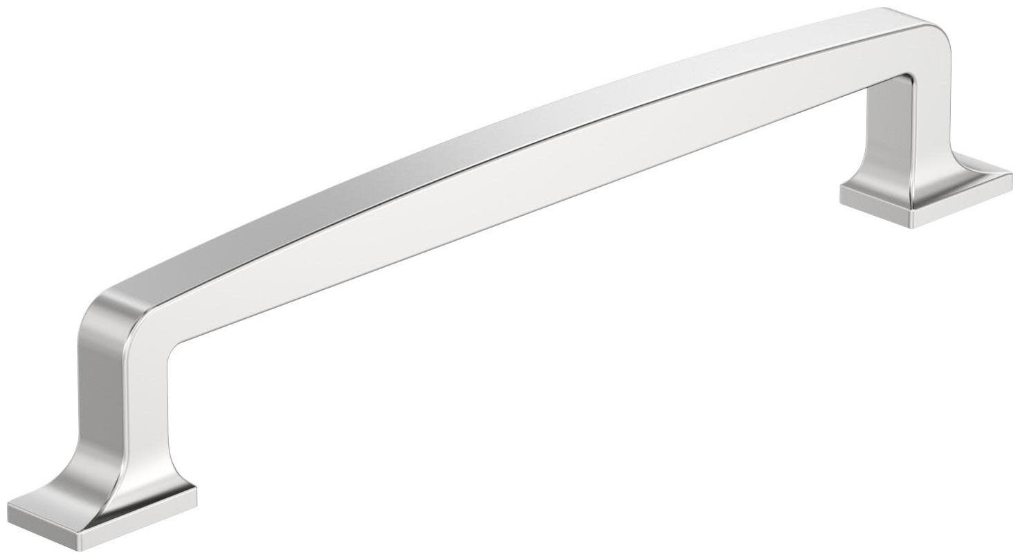 Photos - Furniture Hardware Inch Amerock BP53722 Westerly 6-5/16  Center to Center Handle Cabinet Pull Polished Chrome Cabinet Hardware Pulls Handle BP53 
