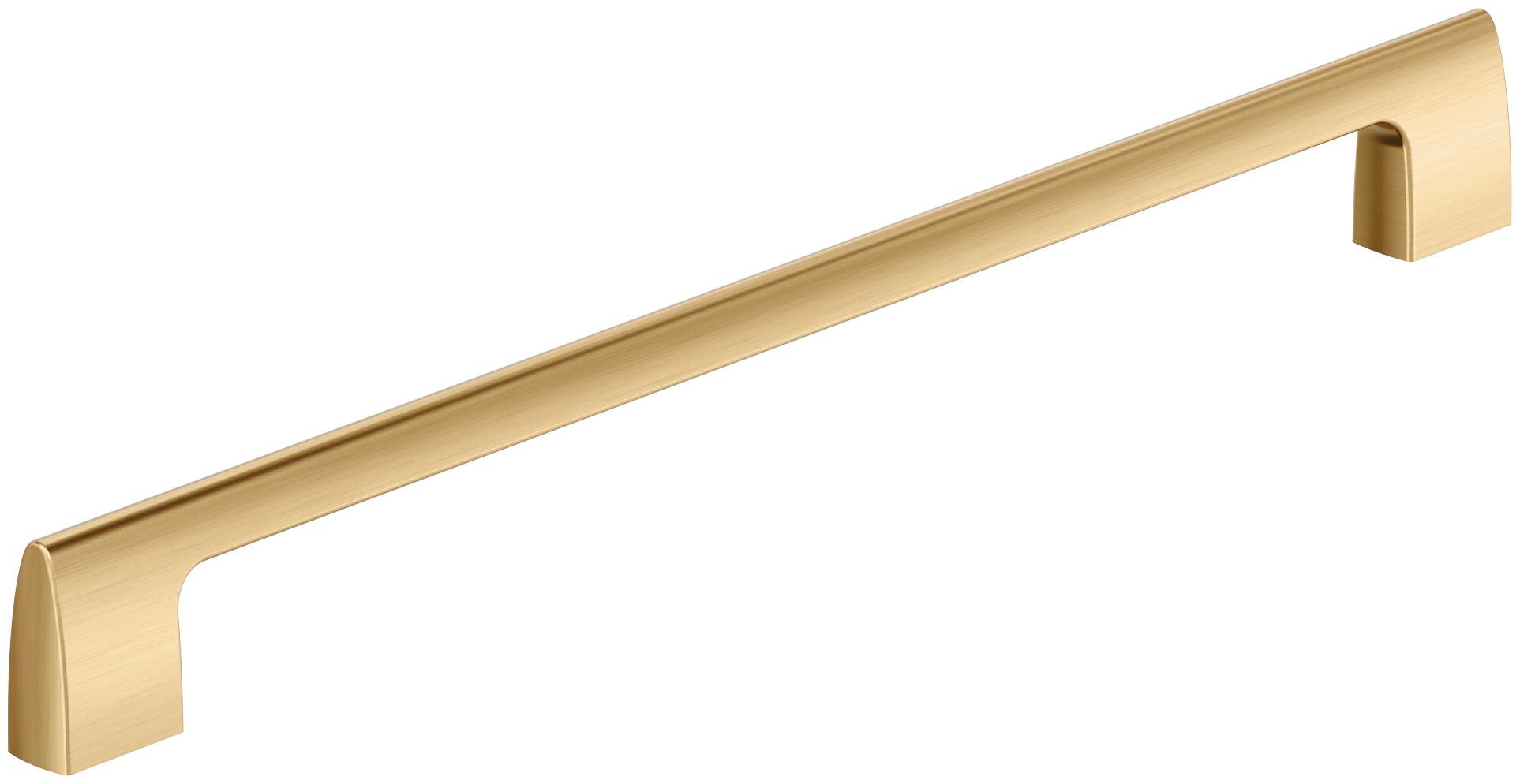 Photos - Furniture Hardware Amerock BP55492 Riva 12-5/8 Inch Center to Center Handle Cabinet Pull Champagne Bronze Cabinet Hardware Pulls Handle BP55492
