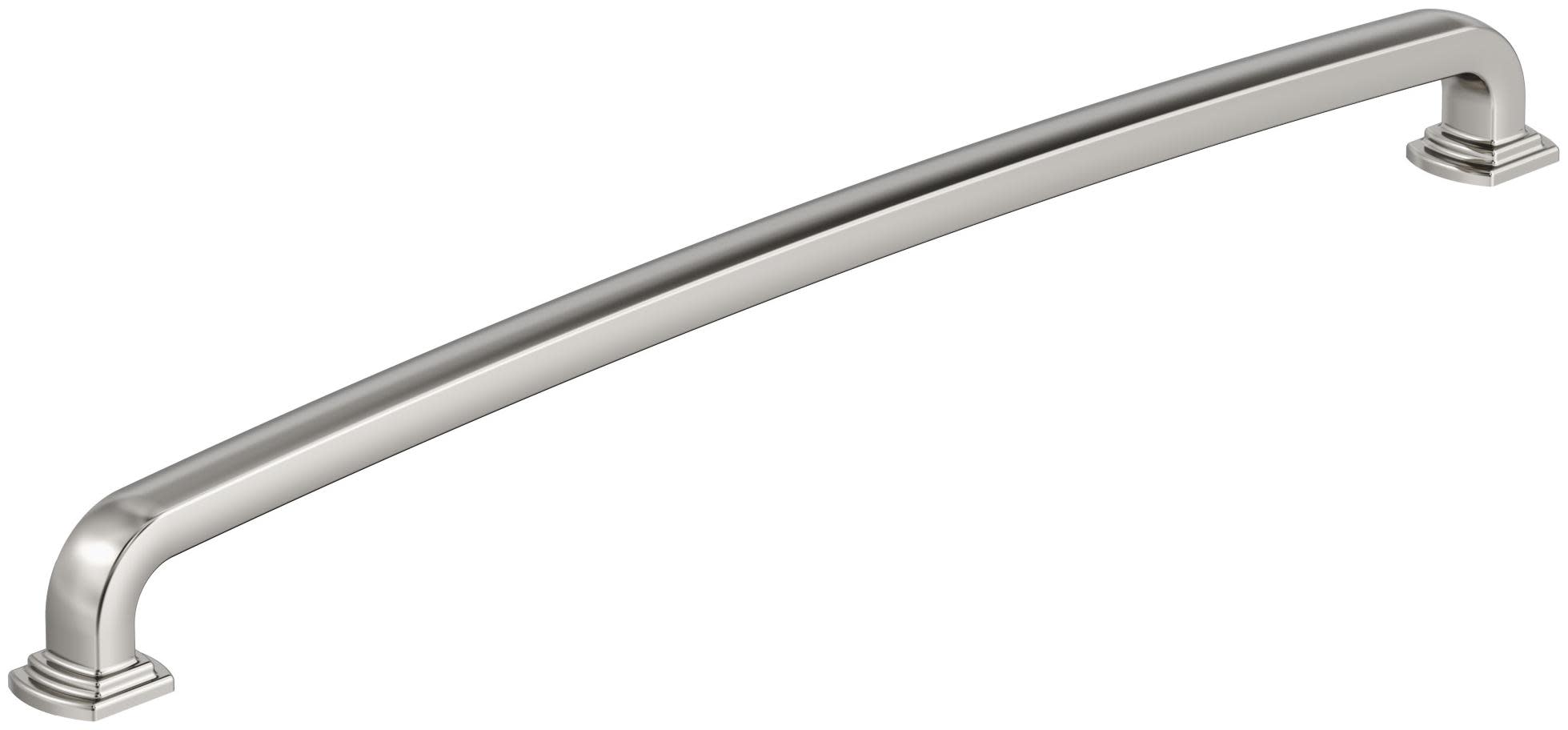 Photos - Furniture Hardware Amerock BP55524 Surpass 12-5/8 Inch Center to Center Handle Cabinet Pull Polished Nickel Cabinet Hardware Pulls Handle BP555