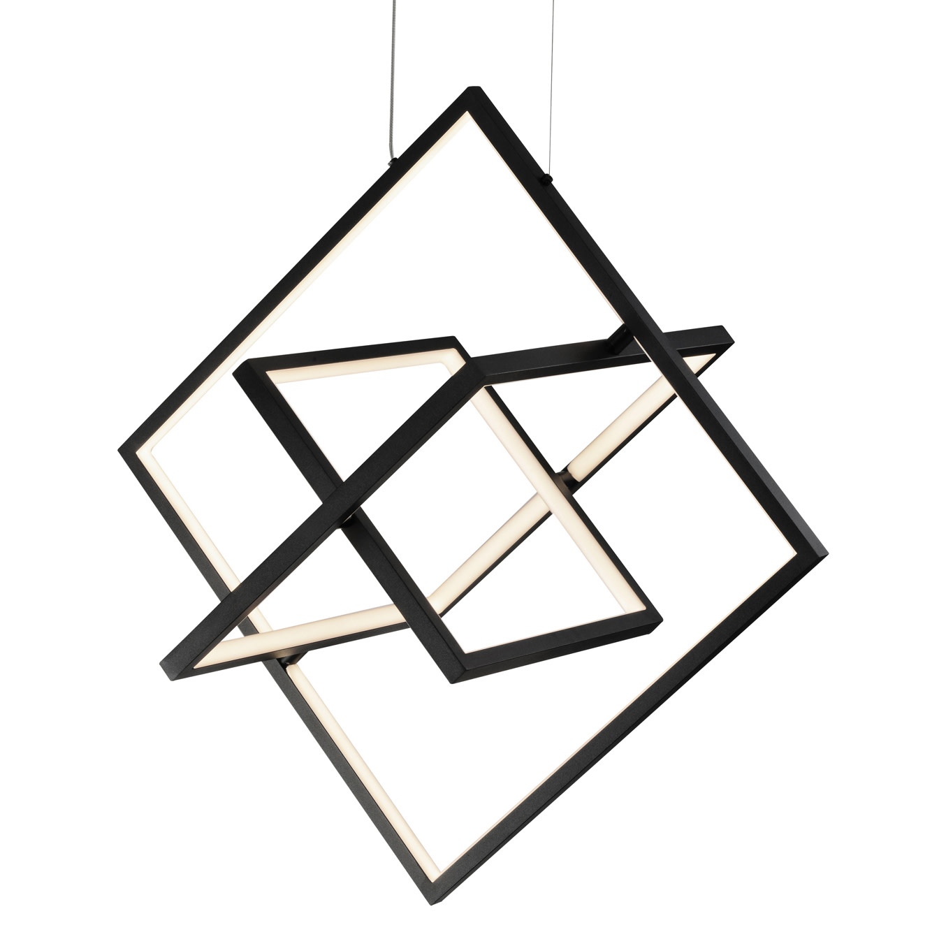 Photos - Chandelier / Lamp ArtCraft Lighting AC7628 Graymar 28" Wide LED Abstract Pendant Black Indoor Lighting Pendants AC7628BK 