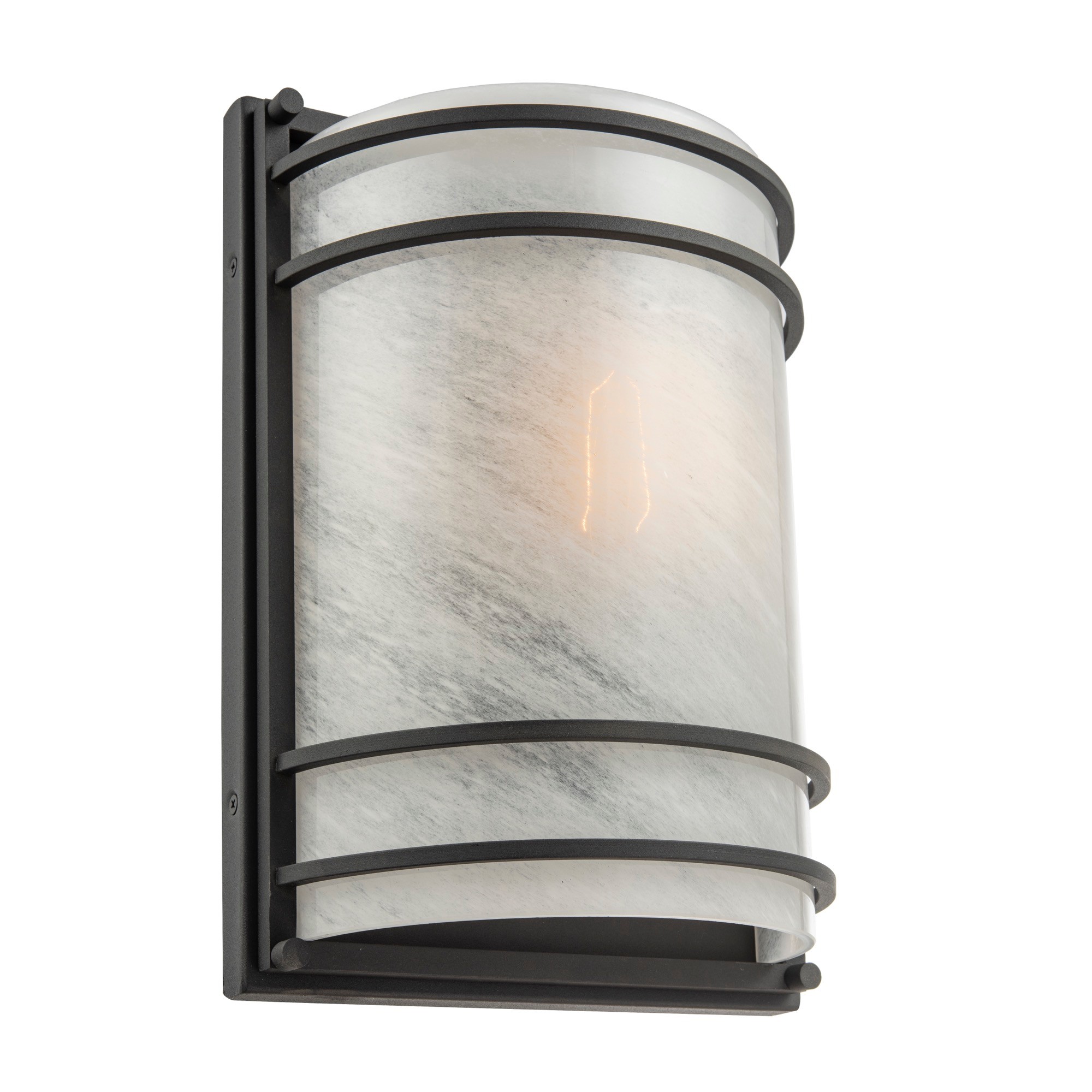 Photos - Floodlight / Street Light ArtCraft Lighting AC8728 Keswick 13" Tall Outdoor Wall Sconce Black Outdoor Lighting Wall Sconces AC8728BK 
