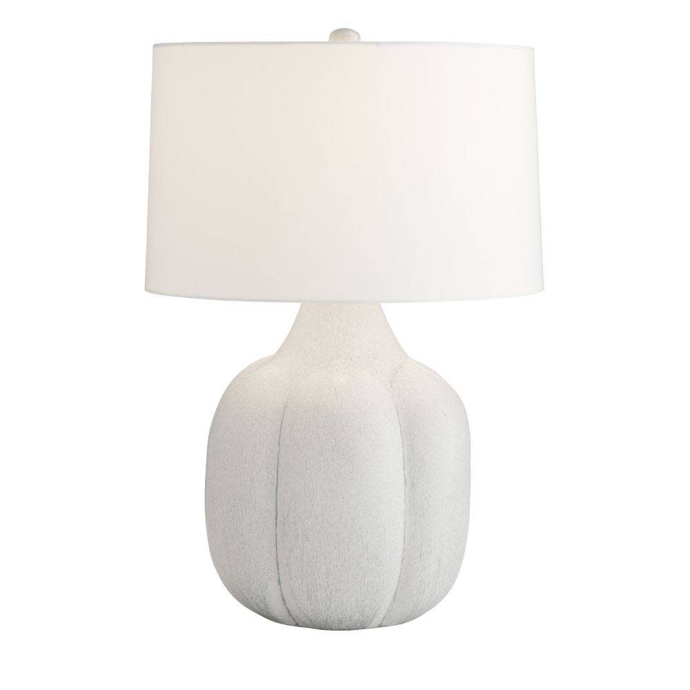 Photos - Desk Lamp Arteriors PTC52-594 Fig 27" Tall Vase Table Lamp with Microfiber Shade Icy Morn Lamps Table Lamps
