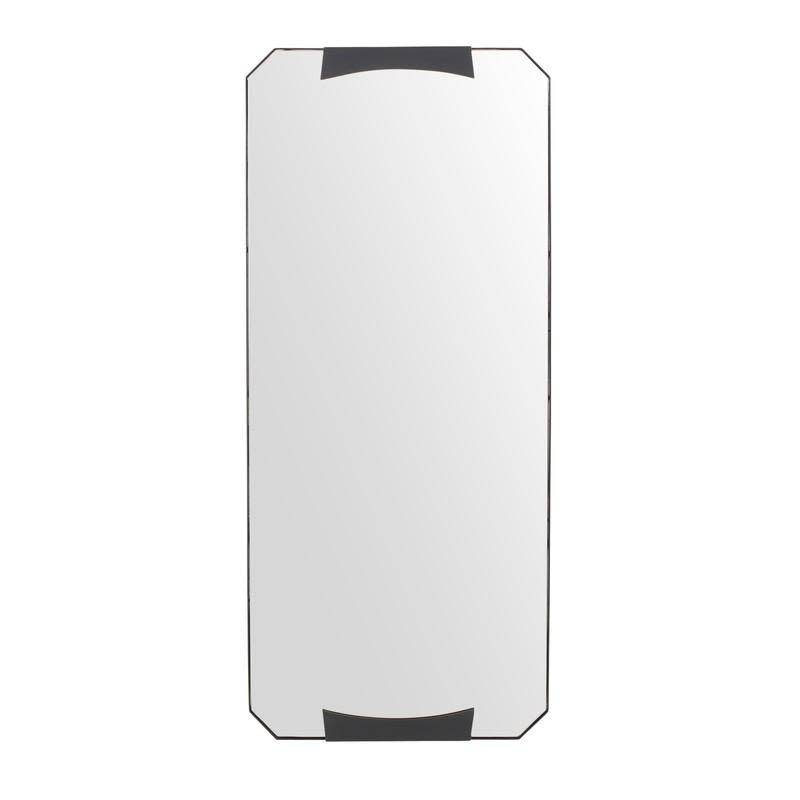 Photos - Wall Mirror KRIS Arteriors WMI83  21"W x 48-1/2"H Rectangular Flat Metal Framed Accent Mirror Bronze Home Decor Mirrors Accent Mirror 