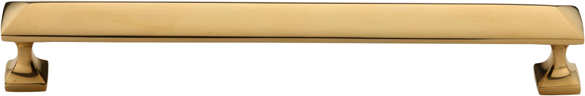 Photos - Furniture Hardware Ashley Norton MT2232-203 Anvil 8" Center to Center Luxury Solid Brass Faceted Bar Cabinet Handle / Drawer Pull Unlacquered B 