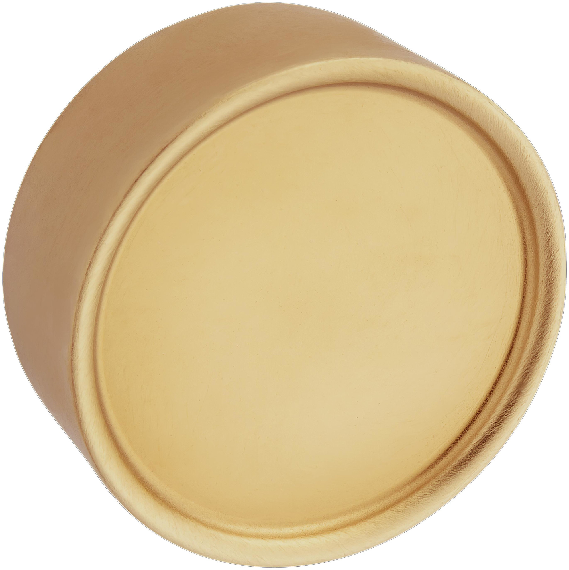 Photos - Furniture Hardware Hollywood Baldwin 4973.BIN Hills 1-1/2 Inch Mushroom Cabinet Knob from the Estate Collection Lifetime Satin Brass Cabinet Ha