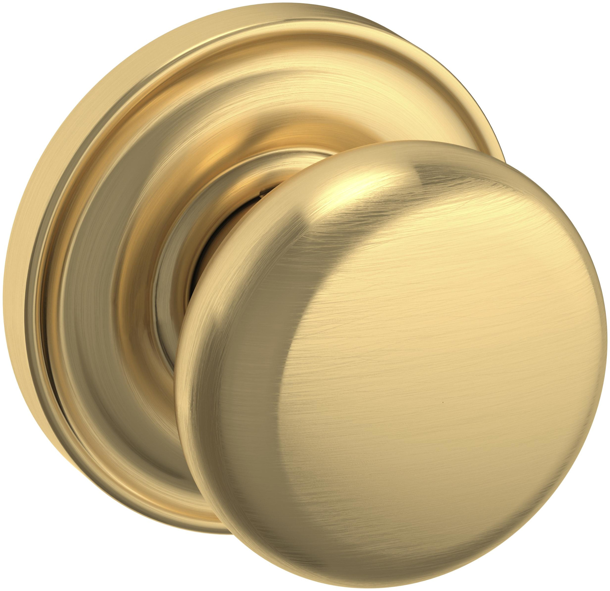 Photos - Door Handle Rose Baldwin 5015.PASS 5015 Passage Door Knob Set with 5048  from the Estate Collection Lifetime Satin Brass Door Hardware Do 