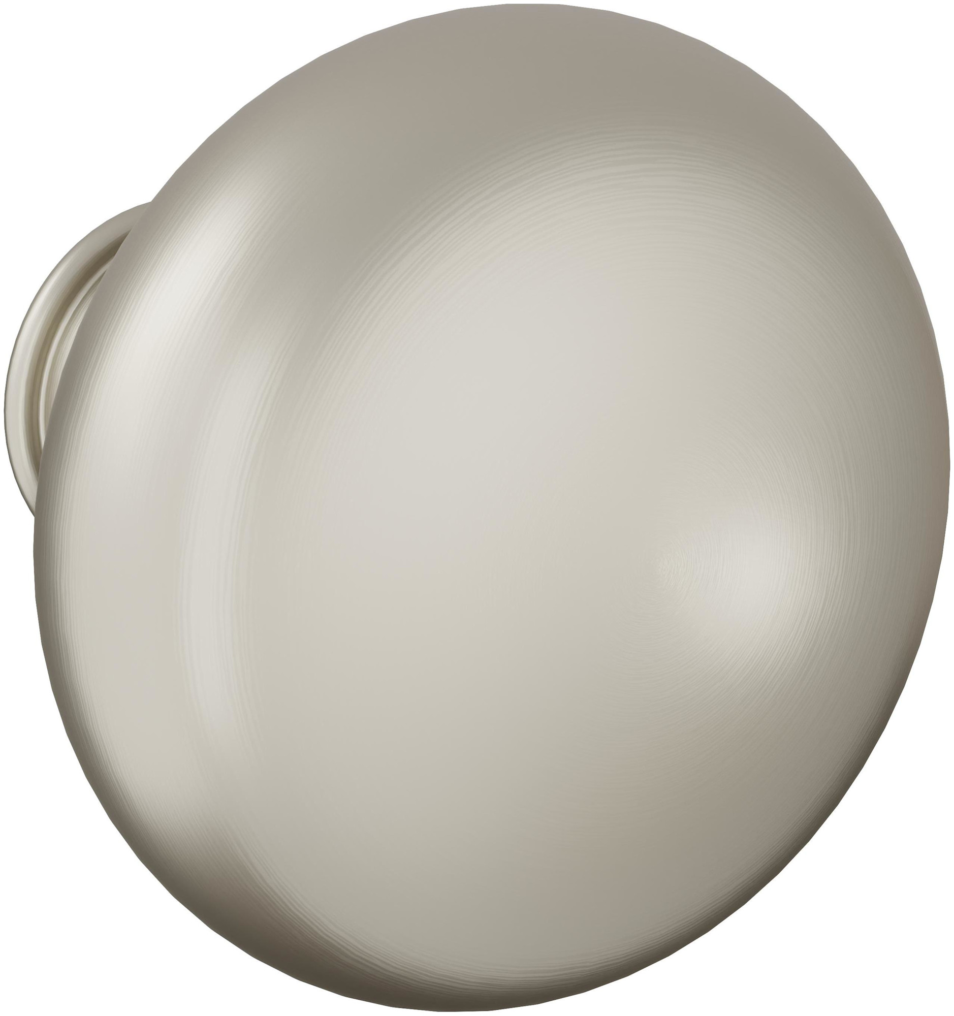 Baldwin 5083.MR Baltimore 2-1/2" Door Knob Handles Only from the Estate Collection Lifetime Satin Nickel Hardware Accessories and Parts Door Hardware