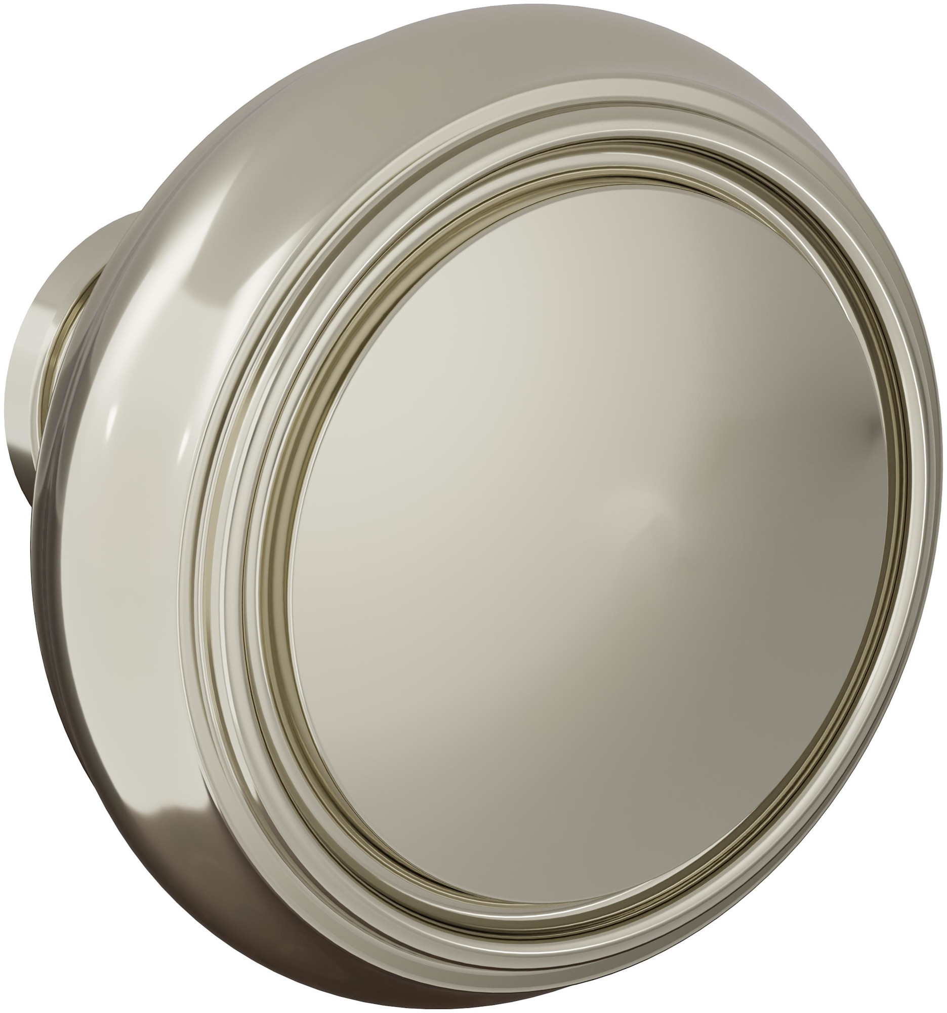 Baldwin 5088.MR Nashville 2-5/8" Door Knob Handles Only from the Estate Collection Lifetime Polished Nickel Hardware Accessories and Parts Door