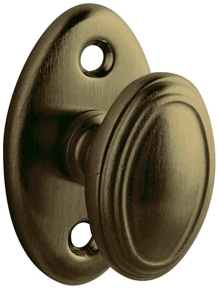 Baldwin 6732 Interior and Entrance Lock with Backplate for 2-1/4" Doors Satin Brass and Black Hardware Accessories and Parts Door Hardware Parts