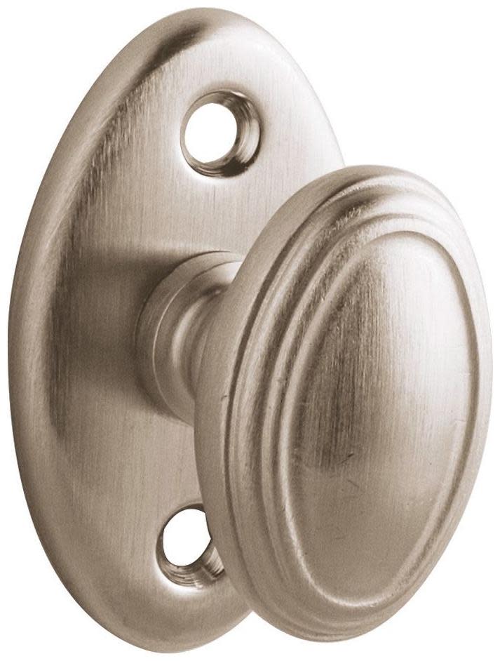 Baldwin 6732 Interior and Entrance Lock with Backplate for 2-1/4" Doors Lifetime Satin Nickel Hardware Accessories and Parts Door Hardware Parts