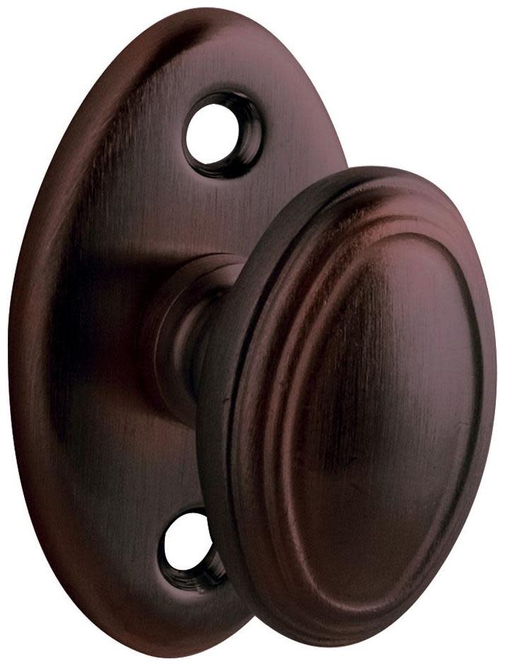 Baldwin 6732 Interior and Entrance Lock with Backplate for 2-1/4" Doors Venetian Bronze Hardware Accessories and Parts Door Hardware Parts Thumbturns