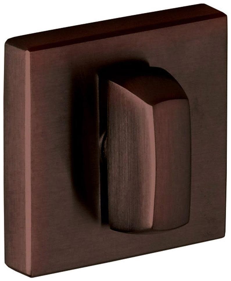 Photos - Door Handle Baldwin 6733 Interior and Entrance Thumb turn Lock with Backplate for 3" Doors Venetian Bronze Hardware Accessories and Part