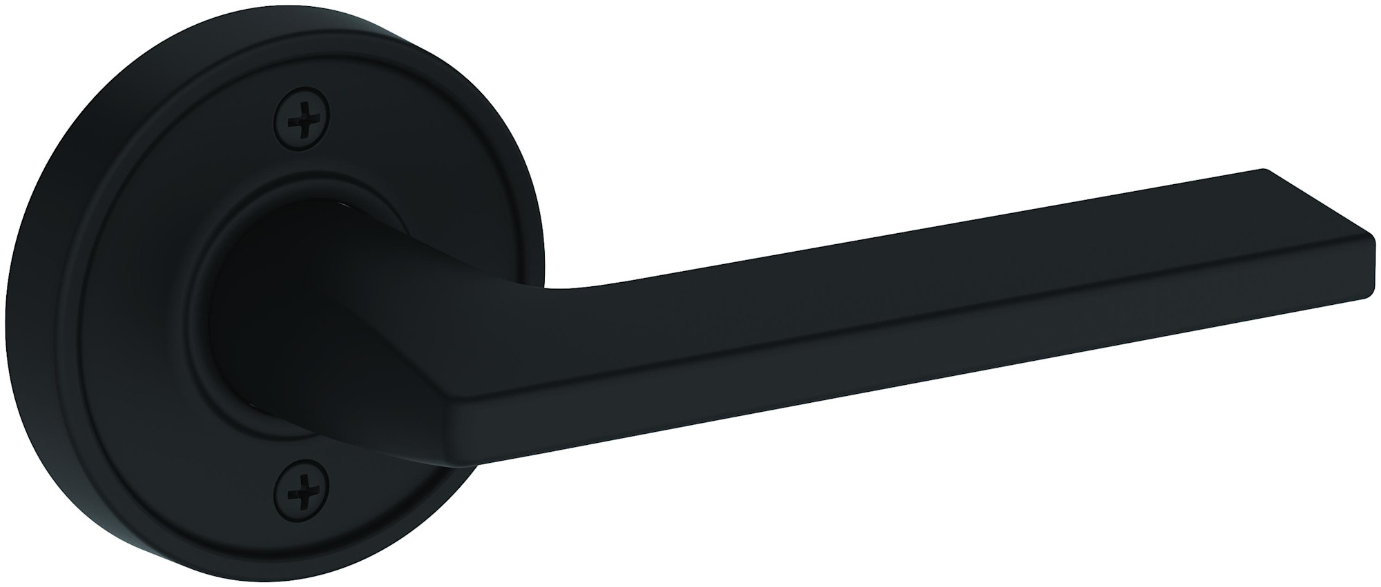 Photos - Door Handle Hills Baldwin HD.ANA.R.RRR Anaheim  Non-Turning One-Sided Dummy Door Lever with Recessed Round Rose from the Reserve Collecti 