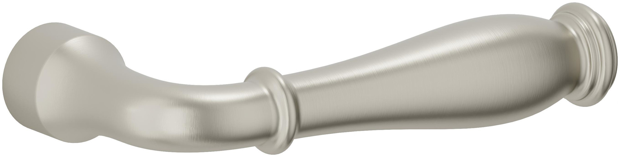 Baldwin L034.RMR Nashville Right Handed 4-3/8" Single Door Lever Handle Only from the Estate Collection without Rosettes Locking/Latching Mechanism