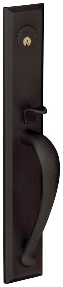 Baldwin M504.RFD Cody Right Hand Dummy Entrance Handleset Trim Set with 5452 Estate Collection Lever Oil Rubbed Bronze Door Hardware Mortise Locks