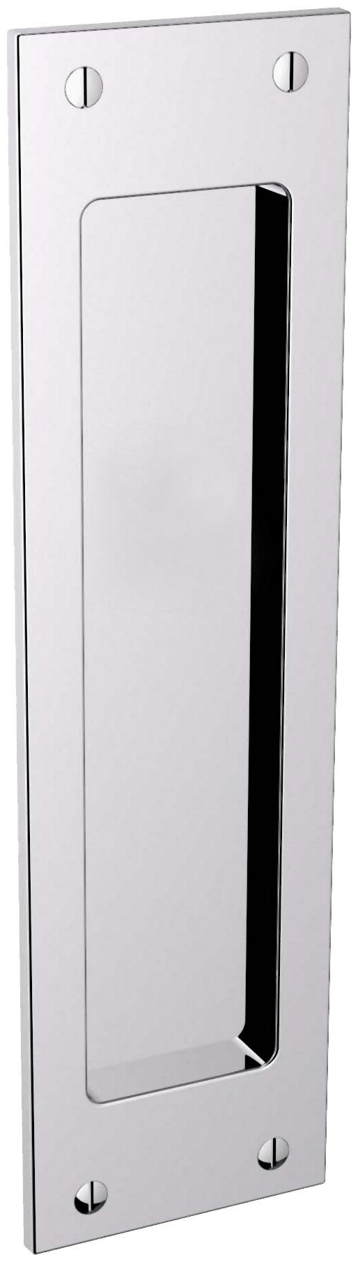 Photos - Door Lock SanTa Baldwin PD005.PASS  Monica Passage Pocket Door Set with Door Pull from the Estate Collection Polished Chrome Sliding Do 
