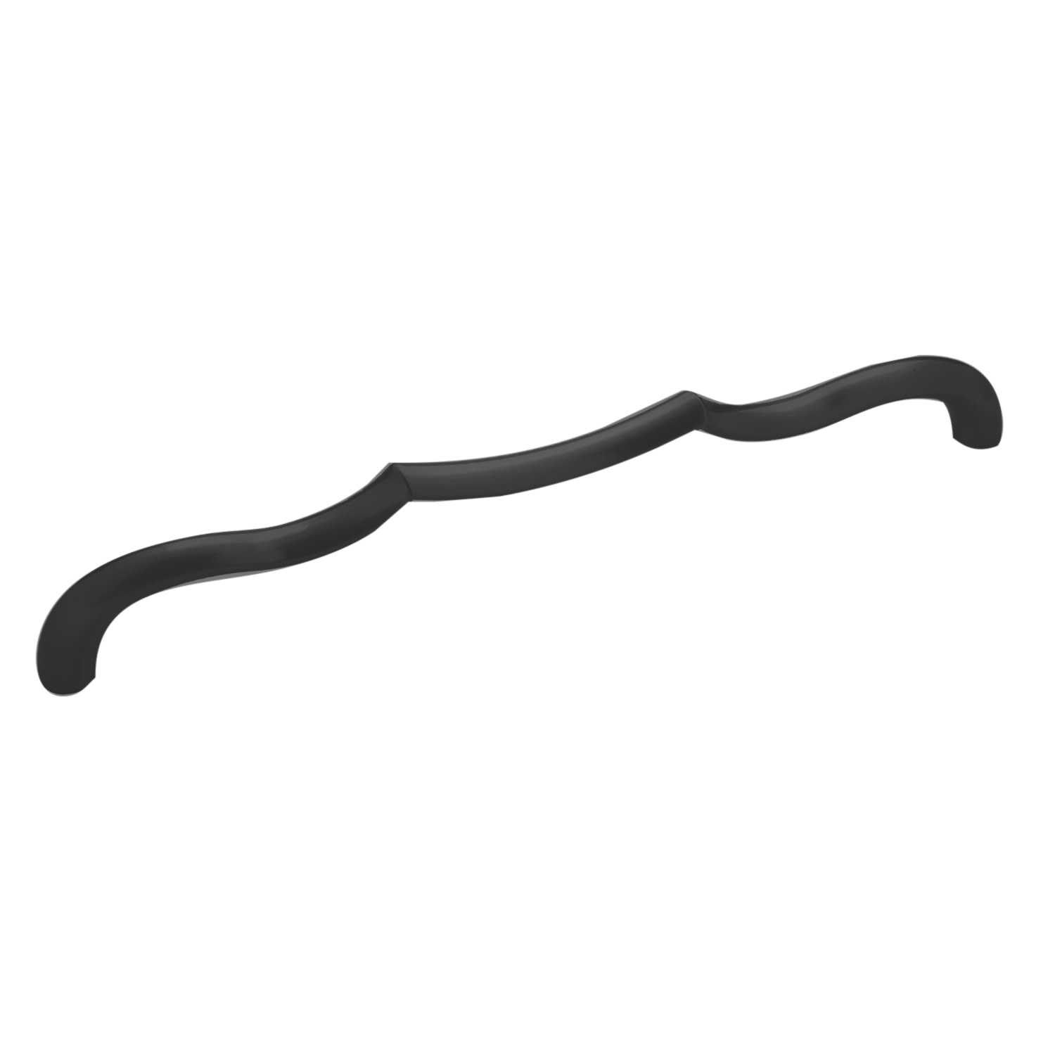 Photos - Furniture Hardware Belwith Keeler B076144 Trellis 8-13/16" Center to Center Designer Scalloped Arch Cabinet Handle / Drawer Pull Matte Black Ca
