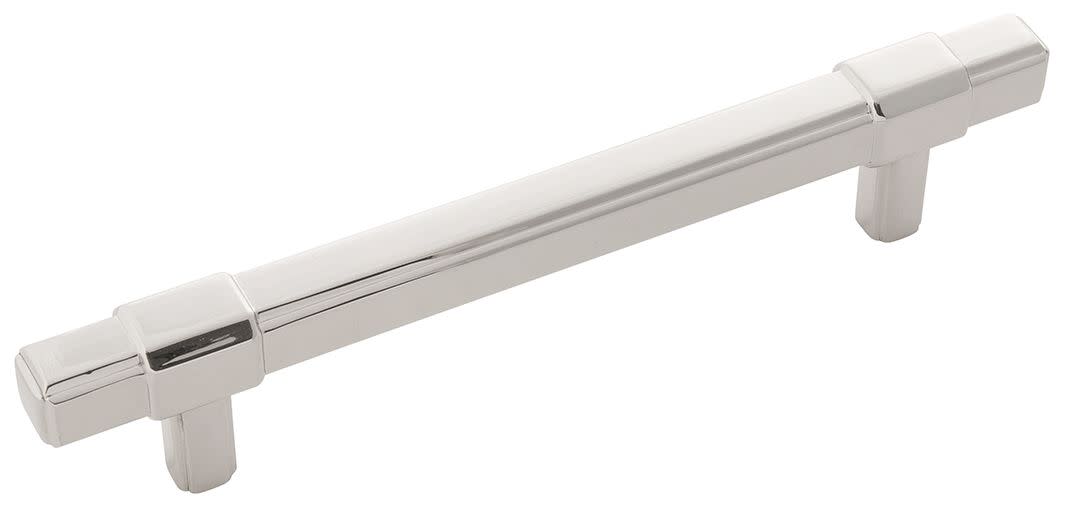Photos - Furniture Hardware Belwith Keeler B076900 Monroe 5-1/16" Center to Center Square Cabinet Bar Handle / Drawer Pull Polished Nickel Cabinet Hardw