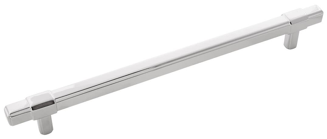 Photos - Furniture Hardware Belwith Keeler B077026 Monroe 8-13/16" Center to Center Square Cabinet Bar Handle / Drawer Pull Chrome Cabinet Hardware Pull