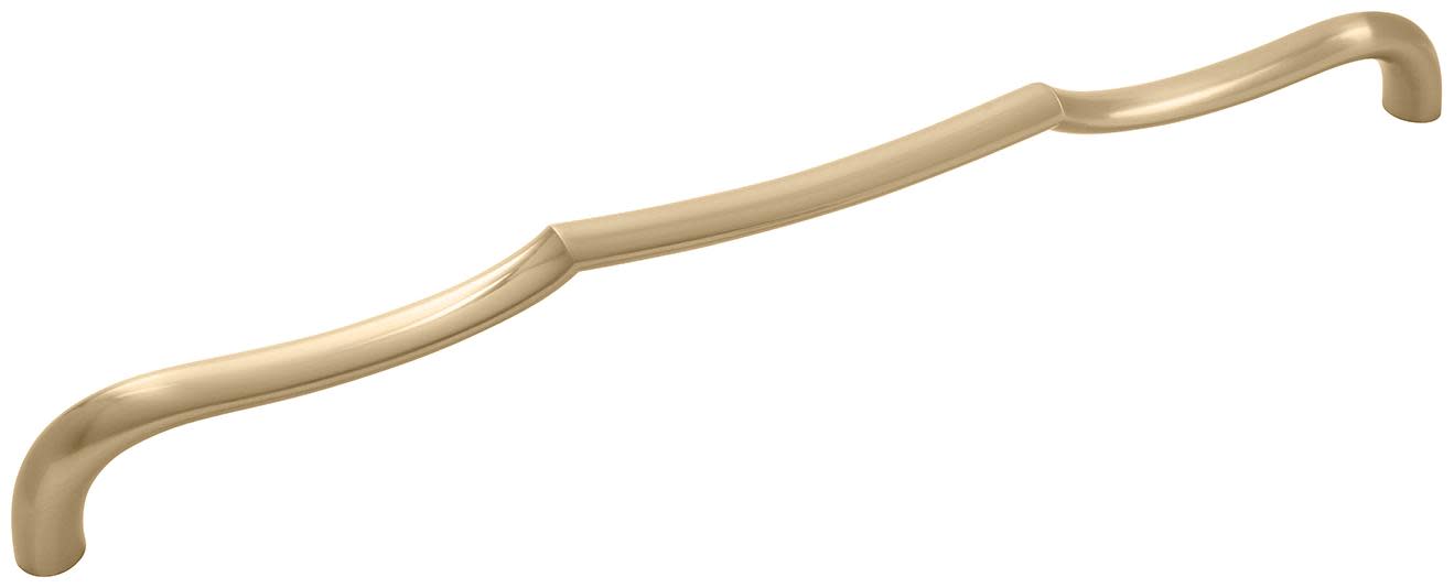 Photos - Furniture Hardware Bronze Gym Belwith Keeler B077290 Trellis 18" Center to Center Designer Scalloped Arch Appliance Handle / Pull Champagne Bronze Cabinet 