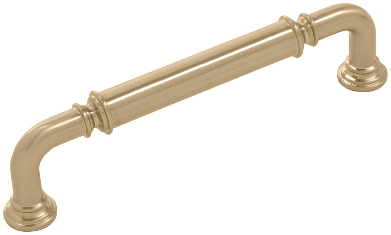 Photos - Furniture Hardware Barrel Belwith Keeler B079921 Berkshire 5-1/16" Center to Center Traditional Single  Cabinet Handle / Drawer Pull Champagne B 