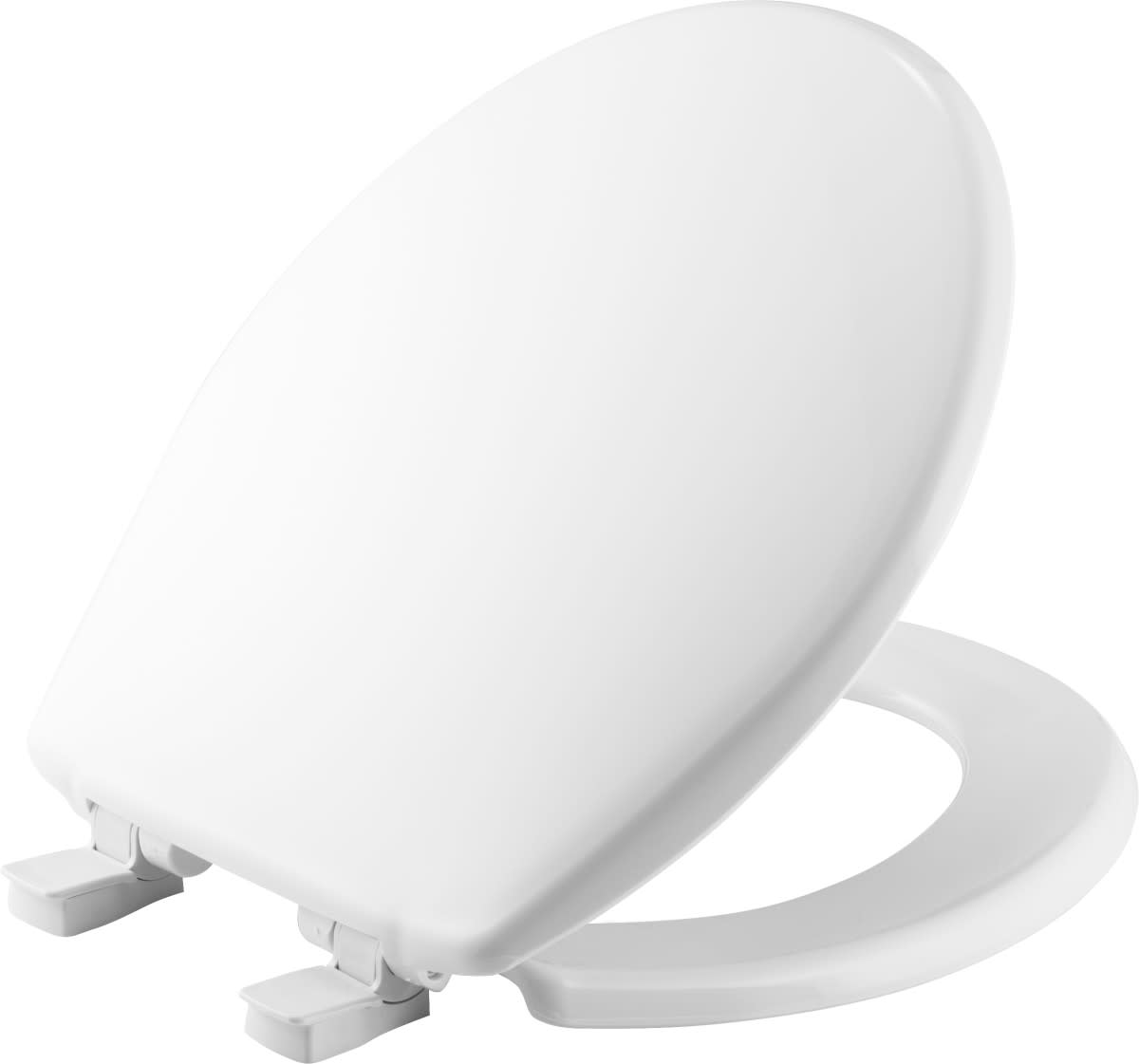 Photos - Toilet Seat Bemis 730SLEC Round Closed-Front  and Lid Quick Release with Easy Clean and Whisper Close Hinge White Toilets and 