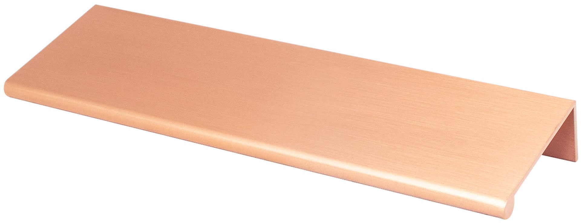 Photos - Furniture Hardware Berenson 1061 Bravo 4-13/32" Center to Center 6" Long Finger Tab Cabinet Edge Pull / Drawer Edge Pull Brushed Copper Cabinet