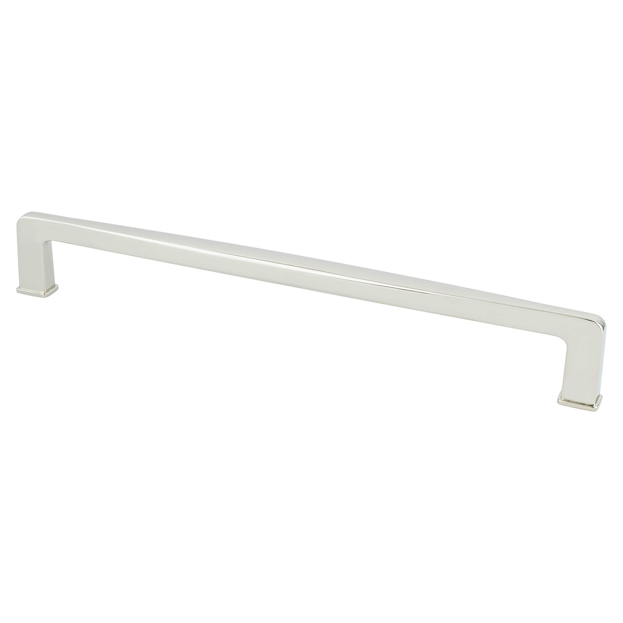 Photos - Furniture Hardware Surge Berenson 1263-1-P Subtle  8-13/16"  Center to Center Square Cabinet Handle / Drawer Pull with Square Frame Feet (224mm)